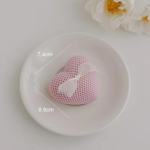 网格爱心蜡烛 商品图0