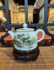 粉彩山水仿古胎全手工球壶系列 商品缩略图0