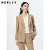 NEELLY纳俪商场同款2023春季新款西装外套女小众爱心扣短外套上衣N23021W01058 商品缩略图0