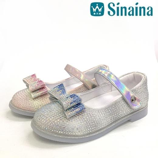 【5F】斯乃纳2023春款闪钻学生皮鞋 商品图0