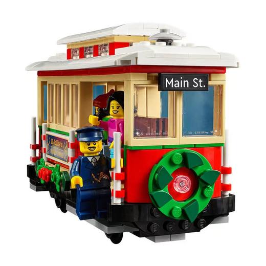 乐高创意系列10308圣诞小镇圣诞节日大街圣诞礼物积木玩具 商品图3