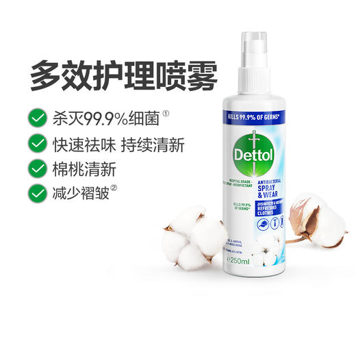 【滴露】衣物除臭喷雾250ml*2 去味杀菌喷雾香氛除味鞋子 商品图0