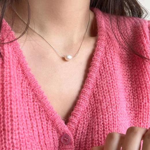 百货世界-ANNANN-巴洛克珍珠纯银项链 商品图0