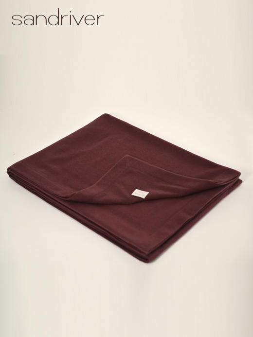 羊绒双色双面毯 SJF95P721W 商品图1