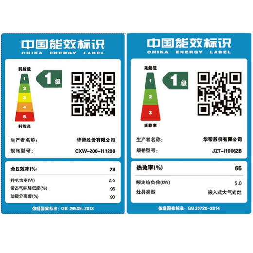 华帝（VATTI）抽油烟三腔变频旷世S8欧式家用吸油烟*灶具套装 24风量一键自清洁i11208+62B(天然气） 商品图6