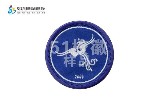 通版深圳市南山区同乐学校包边校徽服布标姓名贴章可缝烫现货发51 商品图0