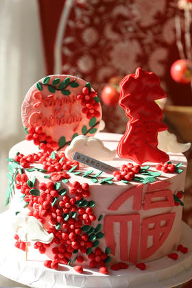 安康是福（红色系）