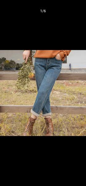 【秋冬好穿搭】这个秋冬一定要买一条加绒牛仔裤 巨显瘦 版型超赞