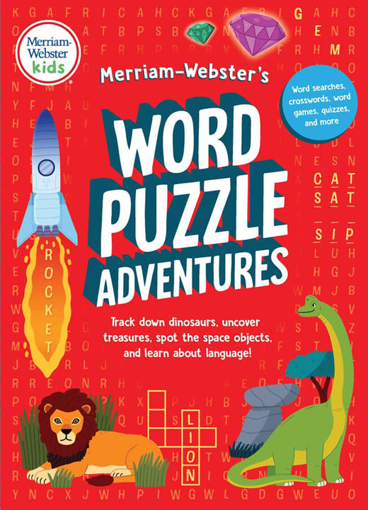 韦氏字谜冒险 儿童英语启蒙 英文原版 M-W's Word Puzzle Adventures 商品图0