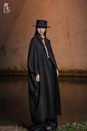 荷木HEMU熹微·丝毛提花长款外套