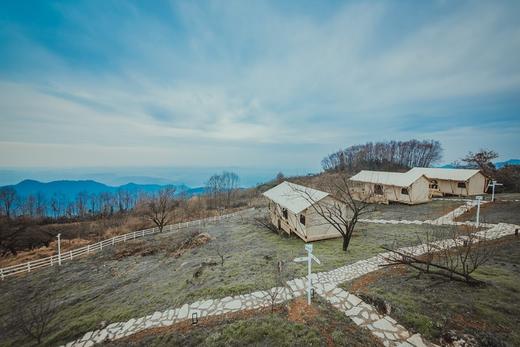 【大邑-490号民宿】单房预定，大坪山的帐篷露营地，来大坪山看花啦！wql 商品图2