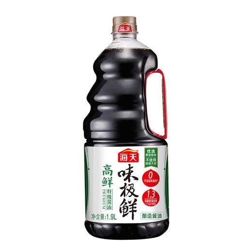 海天高鲜味极鲜酱油1.9L 商品图0