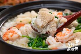 鲜虾竹荪汤饭