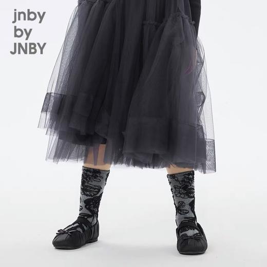 jnby  23年春款   提花中筒袜子  6N2N14250 商品图1