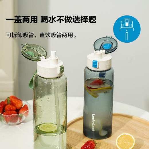 乐扣乐扣（LOCK&LOCK）乐其杯大容量水杯Tritan材质吸管运动水壶户外ABF861/862/863/864 商品图2