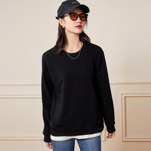 Avann2023圆领-连帽带兜卫衣 商品图8