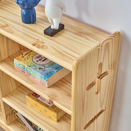 喜梦宝儿童书柜多层小宝宝收纳置物架简易幼儿园书架 商品图4