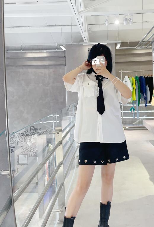 梭织开襟衬衫 商品图3