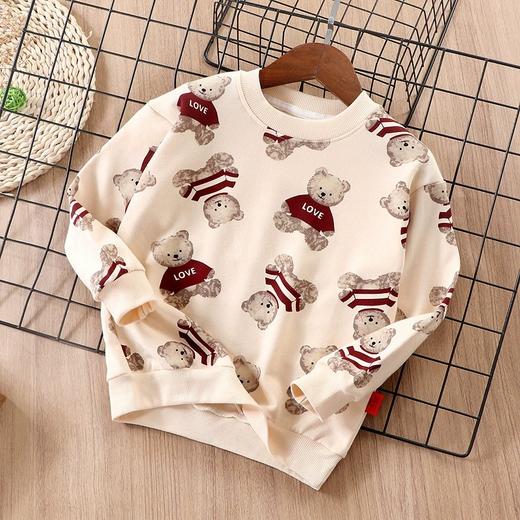 儿童圆领拼接卫衣 商品图5