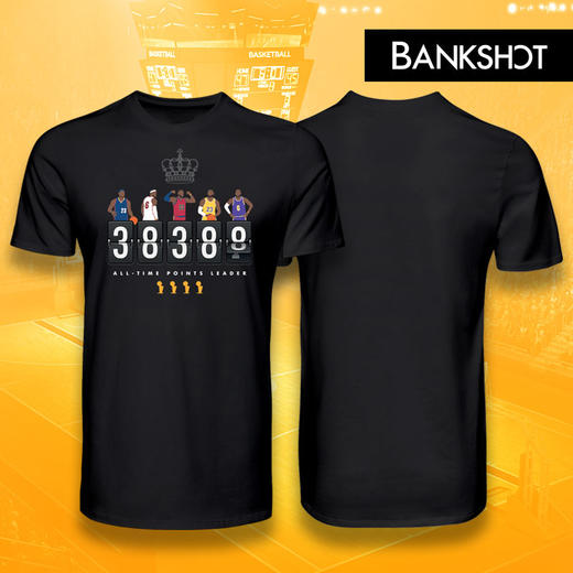 吾皇常规赛历史得分第一主题纪念T恤 商品图2