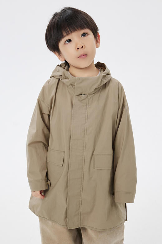 jnby  23年春款 宽松舒适中长款风衣   1N2911170 商品图0