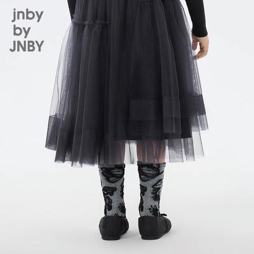 jnby  23年春款   提花中筒袜子  6N2N14250 商品图2