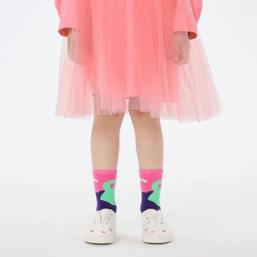 jnby  23年春款  拼色中筒袜子  6N2N14540 商品图4