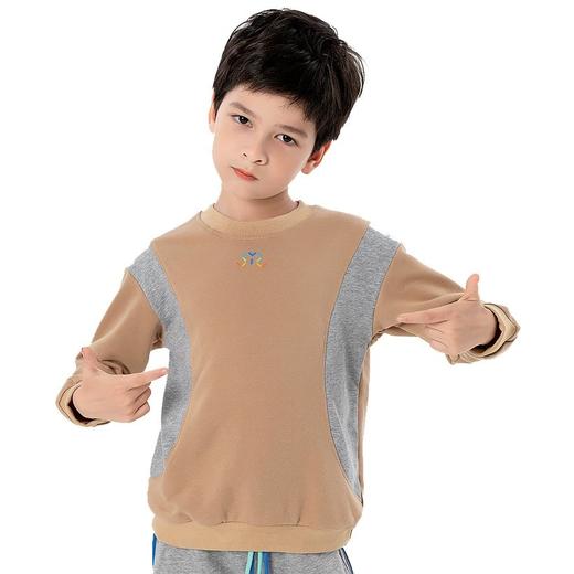 儿童圆领拼接卫衣 商品图7