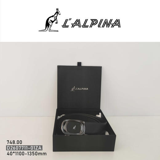 4F袋鼠牛皮腰带 商品图0