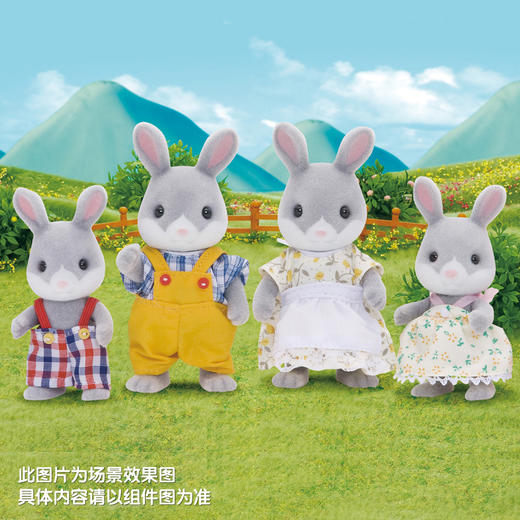 森贝儿家族4030棉尾兔家族 商品图3