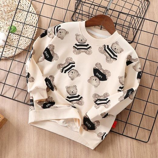 儿童圆领拼接卫衣 商品图6