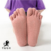 壁虎瑜伽【2302WZ226】防滑露背织带五指瑜伽袜【5天发货】 商品缩略图2