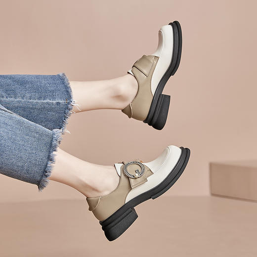 超轻舒适，设计师款小众乐福鞋SR858 商品图1