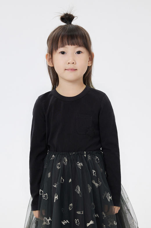 jnby  23年春款  纯色长袖T恤  1N2111350 商品图0