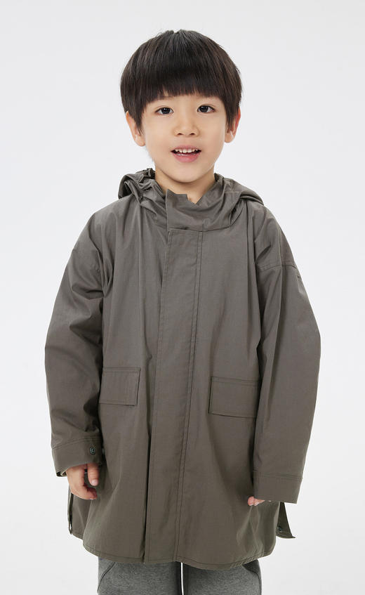 jnby  23年春款 宽松舒适中长款风衣   1N2911170 商品图6