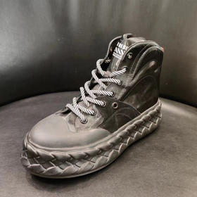 LFGJ 5915 休闲板鞋高帮小白鞋女