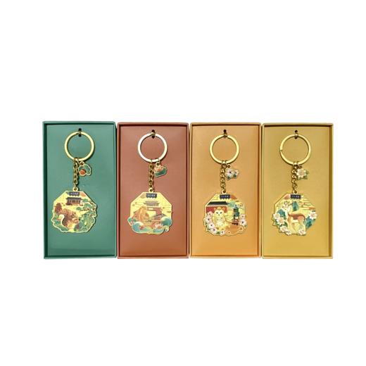 避暑山庄鹏程万里系列金属钥匙扣 商品图2