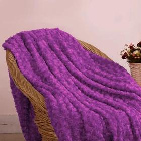 南5楼堂皇床品玫瑰绒毯