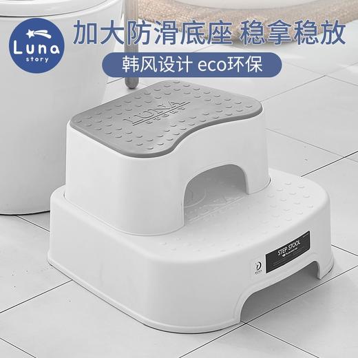 【品牌直供】lunastory婴幼儿马桶坐便器宝宝马桶圈男女便盆尿盆尿桶两用踩脚凳组合 商品图2