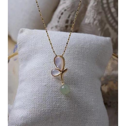 【采莲子】气质优雅925银饰 EDF368 XL369 商品图2