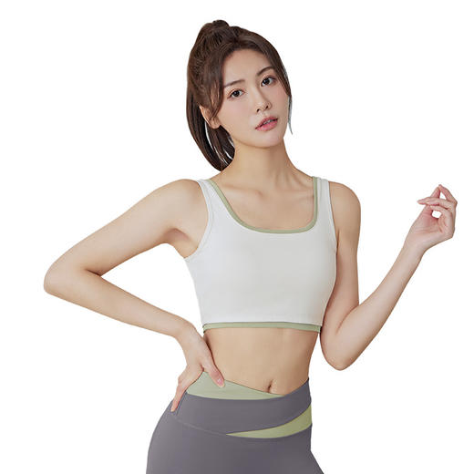 2024春夏lulu双肩带女薄款跑步健身瑜伽高强度防震聚拢固定一体式运动内衣【2.1系列】 商品图4