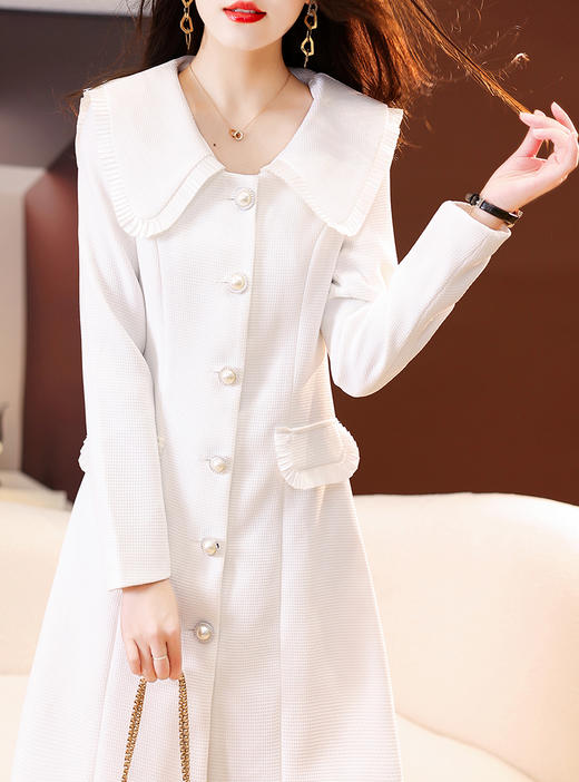 新款女装，休闲时尚气质优雅通列减龄韩版简约香风百搭上衣外套HR-LMJY2295 商品图6