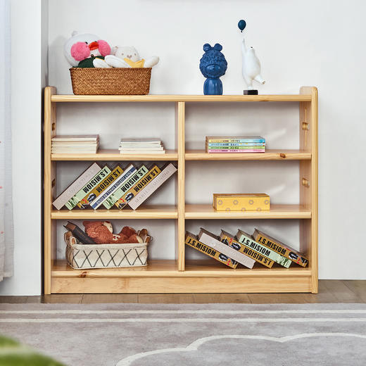 喜梦宝儿童书柜多层小宝宝收纳置物架简易幼儿园书架 商品图0