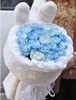 【BH】【KR】高冷兔子（19朵碎冰蓝网红爆款兔子花束） 商品缩略图0