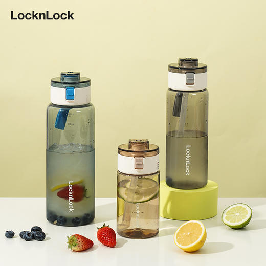 乐扣乐扣（LOCK&LOCK）乐其杯大容量水杯Tritan材质吸管运动水壶户外ABF861/862/863/864 商品图0