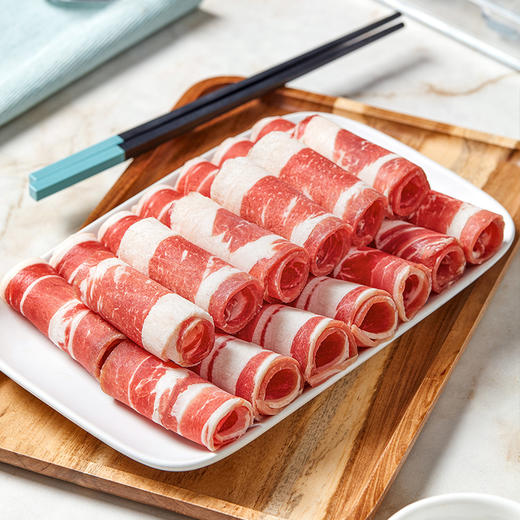 新疆国产天莱香牛有机牛肉卷300g*3袋 商品图1