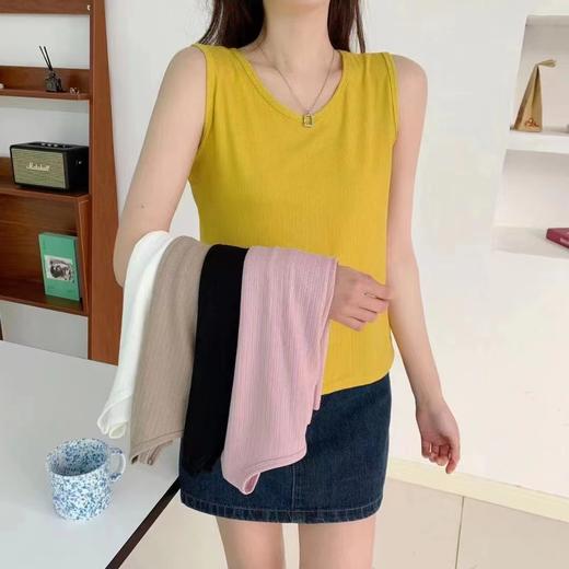 LS竹纤维女士宽肩背心297 商品图0