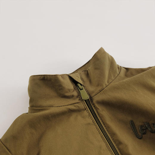 【马克珍妮 芦芙】春装新款 女童花苞廓形刺绣立领外套230501 商品图4