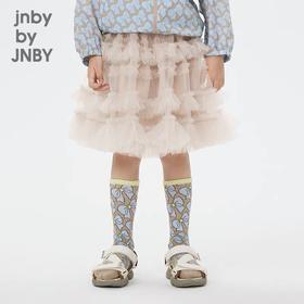 jnby  23年春款 提花中筒袜  6N2N12320