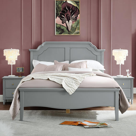 喜梦宝全实木成人床儿童床松木卧室家具 维多利亚 商品图2